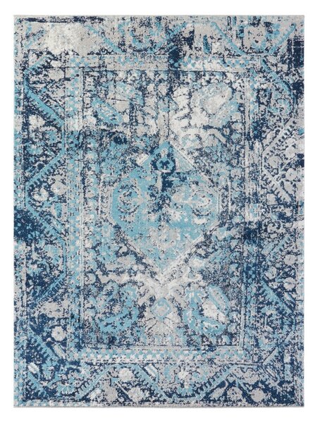 Niebieski dywan Nouristan Chelozai, 80x150 cm