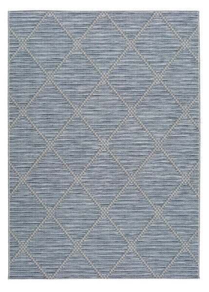 Niebieski dywan odpowiedni na zewnątrz Universal Cork, 115x170 cm