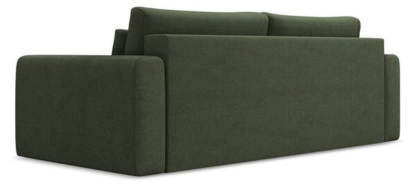 Rozkładana/ze schowkiem sofa w kolorze khaki 238 cm Kapua – Makamii