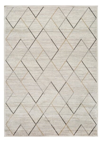 Kremowy dywan z wiskozy Universal Belga, 70x100 cm