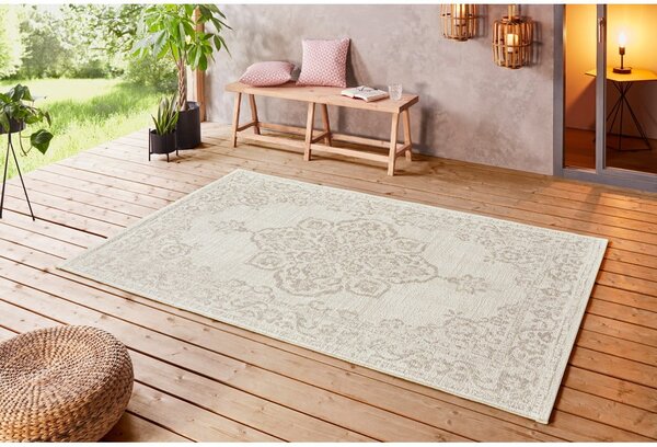 Beżowy dywan odpowiedni na zewnątrz NORTHRUGS Tilos, 120x170 cm