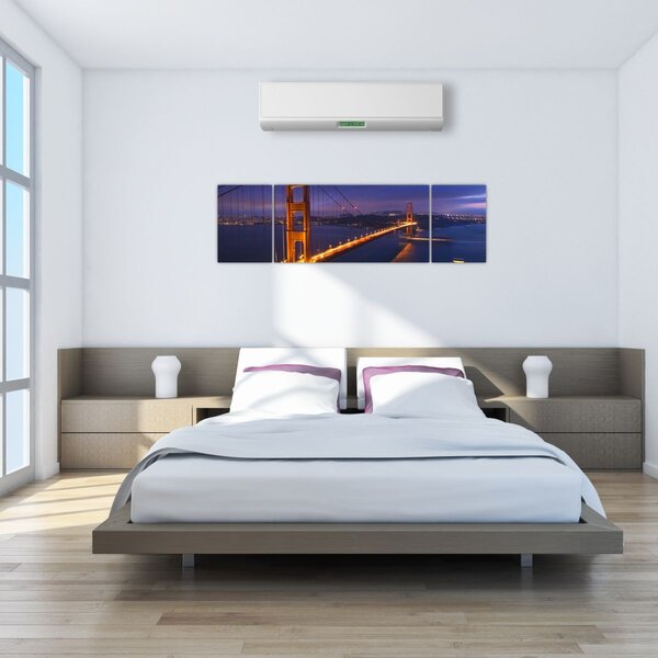 Obraz - Most Golden Gate (170x50 cm)