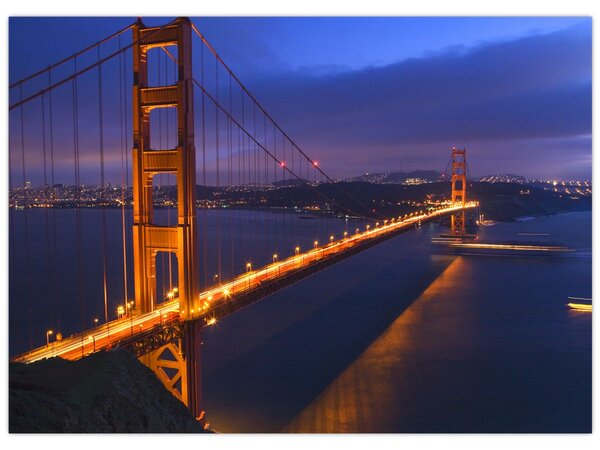 Obraz - Most Golden Gate (70x50 cm)