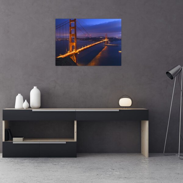 Obraz - Most Golden Gate (70x50 cm)