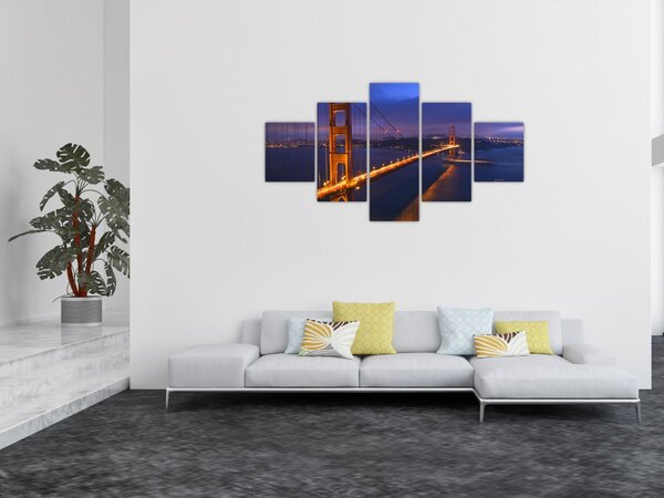 Obraz - Most Golden Gate (125x70 cm)