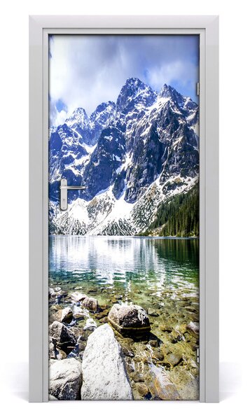 Naklejka fototapeta na drzwi Morskie oko Tatry