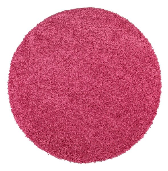 Różowy dywan Universal Aqua Liso, ø 80 cm