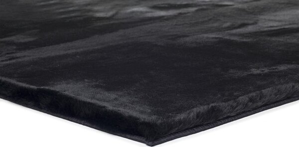 Czarny dywan Universal Fox Liso, 160x230 cm