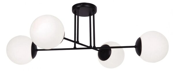 Lampa sufitowa patyki z okrągłymi kloszami S803-M7-H08