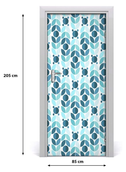 Naklejka fototapeta na drzwi Geometryczne tło