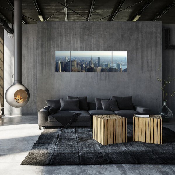 Obraz - Manhattan za dnia (170x50 cm)