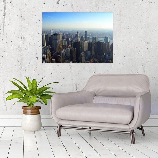 Obraz - Manhattan za dnia (70x50 cm)