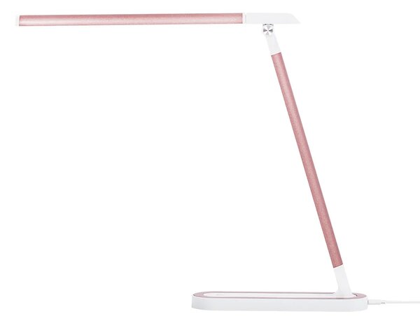 Różowo-biała lampka LED na biurko do nauki - A362 W3-P21