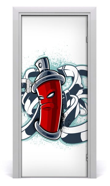 Fototapeta samoprzylepna na drzwi Graffiti