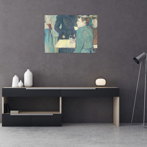 Obraz - Henri de Toulouse-Lautrec, A Corner of the Moulin de la Galette, reprodukcje (70x50 cm)