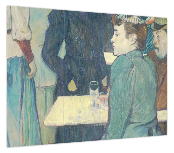 Obraz - Henri de Toulouse-Lautrec, A Corner of the Moulin de la Galette, reprodukcje (70x50 cm)