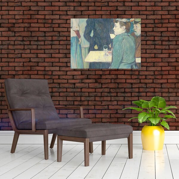Obraz - Henri de Toulouse-Lautrec, A Corner of the Moulin de la Galette, reprodukcje (70x50 cm)