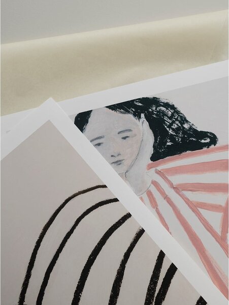 Plakat 50x70 cm Still Waiting – Sofia Lind – The Poster Club