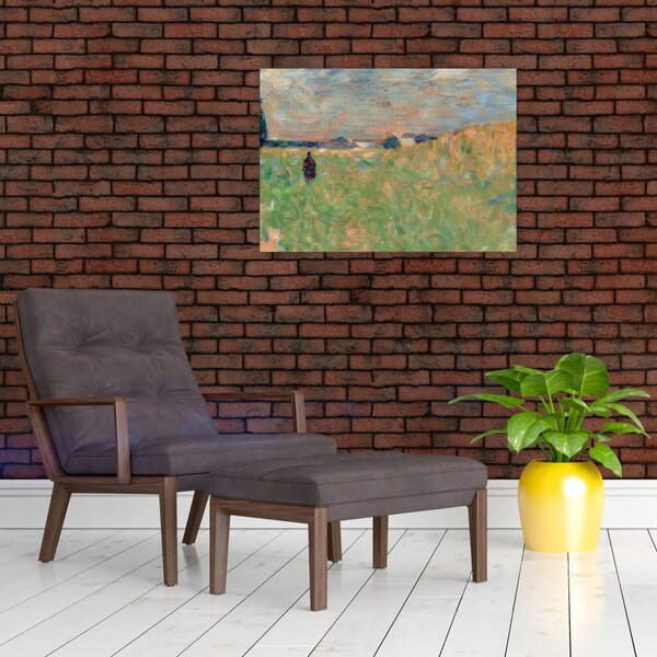 Obraz - Georges Seurat, A Summer Landscape, reprodukcje (70x50 cm)