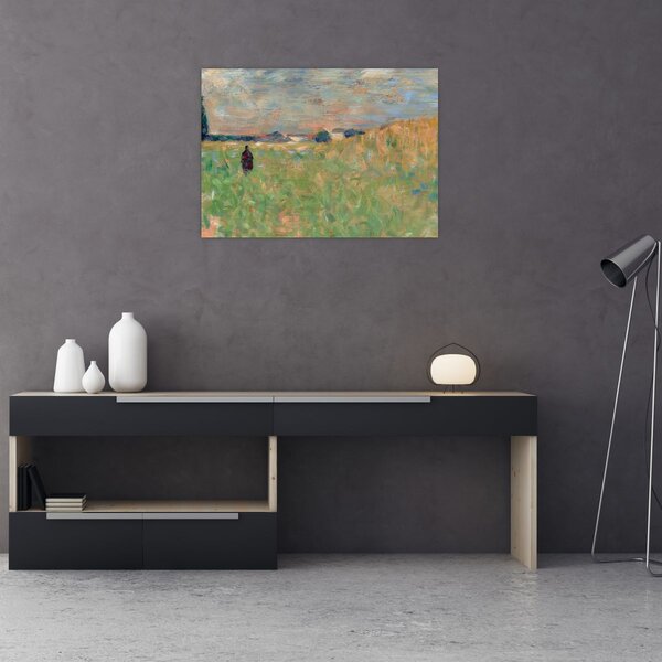 Obraz - Georges Seurat, A Summer Landscape, reprodukcje (70x50 cm)