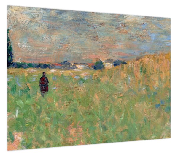 Obraz - Georges Seurat, A Summer Landscape, reprodukcje (70x50 cm)