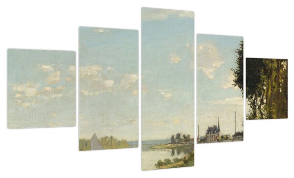 Obraz - Claude Monet, Argenteuil, reprodukcje (125x70 cm)