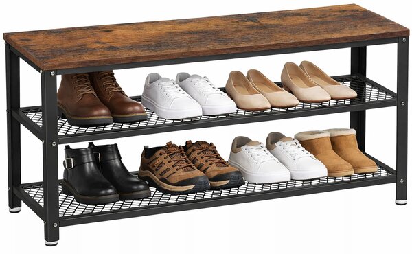 Szafka Na Buty Z Siedziskiem W Stylu Loft L6-C31