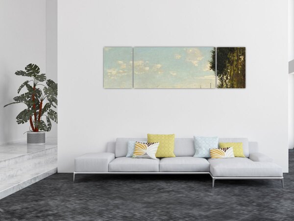 Obraz - Claude Monet, Argenteuil, reprodukcje (170x50 cm)