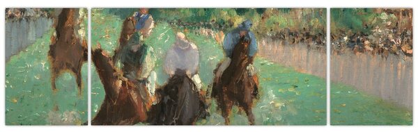 Obraz - Edouard Manet, At the Races, reprodukcje (170x50 cm)