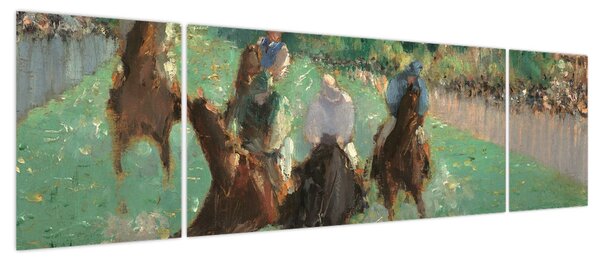 Obraz - Edouard Manet, At the Races, reprodukcje (170x50 cm)
