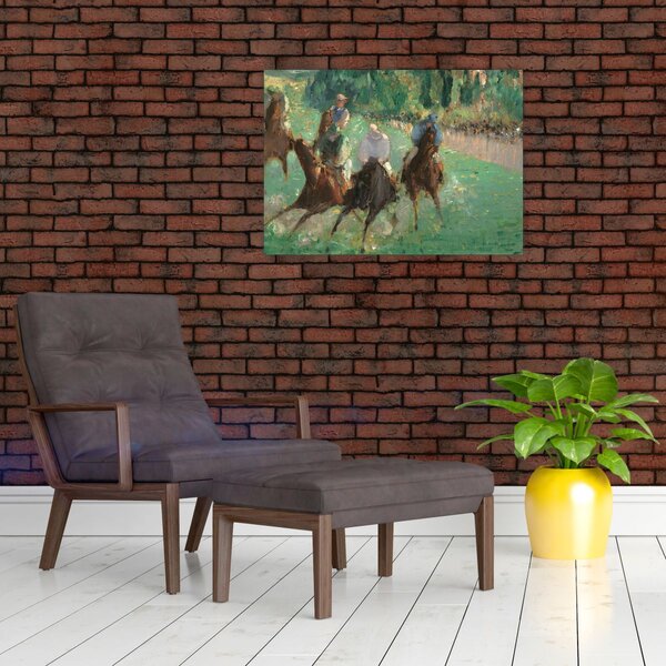 Obraz - Edouard Manet, At the Races, reprodukcje (70x50 cm)