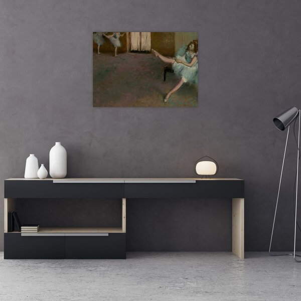 Obraz - Edgar Degas, Before the Ballet, reprodukcje (70x50 cm)