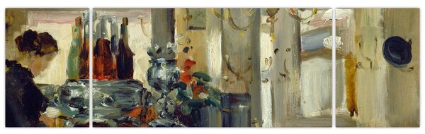 Obraz - Style of Edouard Manet, Bon Bock Cafe, reprodukcje (170x50 cm)