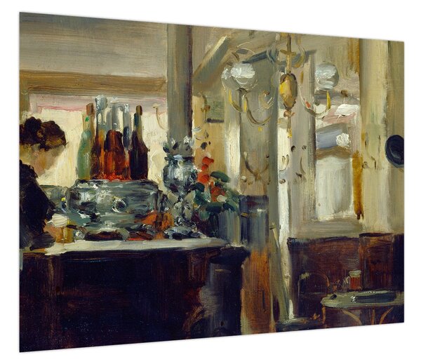 Obraz - Style of Edouard Manet, Bon Bock Cafe, reprodukcje (70x50 cm)