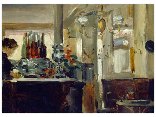 Obraz - Style of Edouard Manet, Bon Bock Cafe, reprodukcje (70x50 cm)