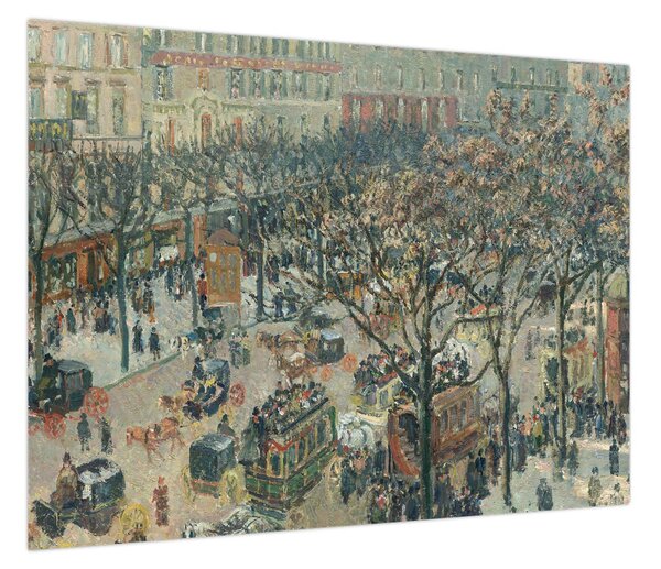 Obraz - Camille Pissarro, Boulevard des Italiens, Morning, Sunlight, reprodukcje (70x50 cm)