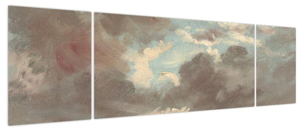Obraz - John Constable, Cloud Study Stormy Sunset, reprodukcje (170x50 cm)