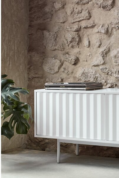 Biała szafka pod TV 180x52 cm Sierra – Teulat