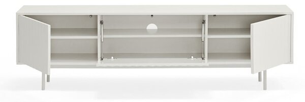 Biała szafka pod TV 180x52 cm Sierra – Teulat