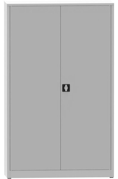 Szafa spawana JUMBO, 1950 x 1200 x 600 mm, szaro/szara