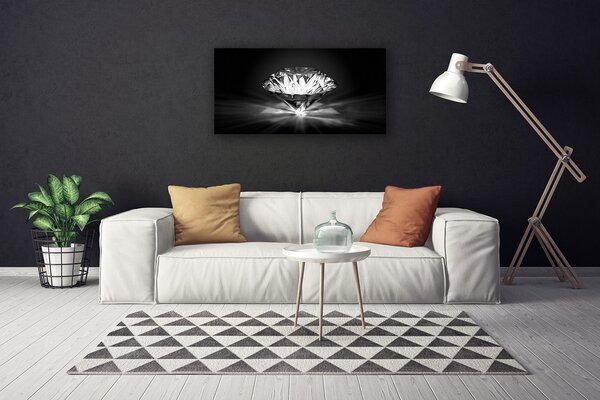 Obraz canvas Kryształowy Blask Diamentu