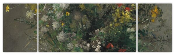 Obraz - Auguste Renoir, Flowers in a Vase, reprodukcje (170x50 cm)
