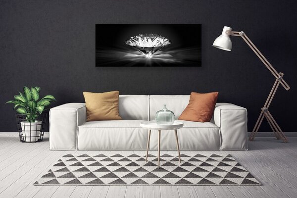 Obraz canvas Kryształowy Blask Diamentu