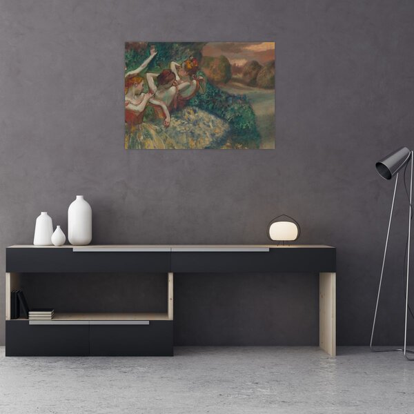 Obraz - Edgar Degas, Four Dancers, reprodukcje (70x50 cm)