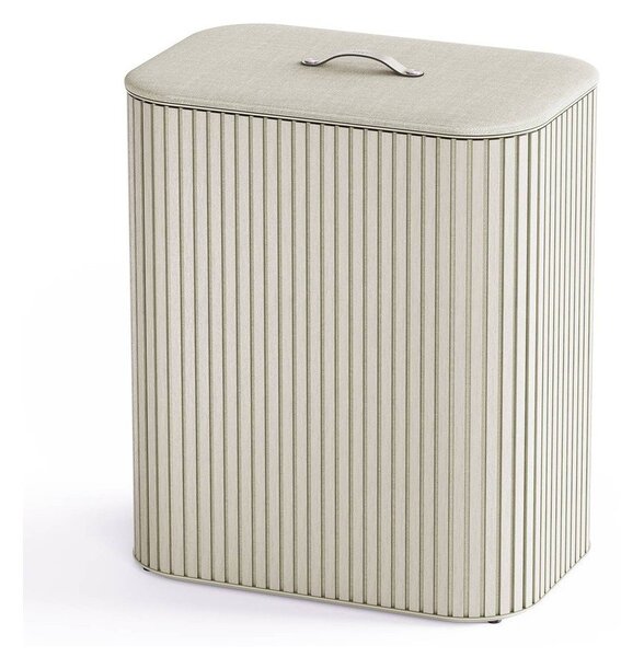 Beżowy bambusowy kosz na pranie 3x30 l Tota Trio Luxe – Joseph Joseph