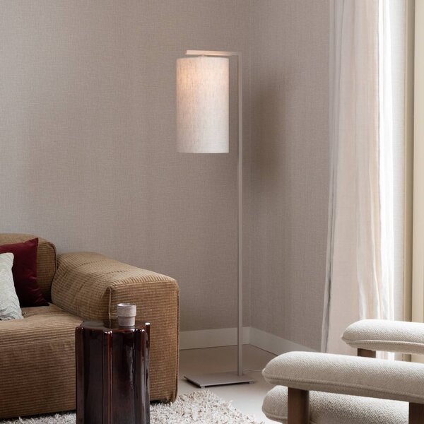 IT´S ABOUT ROMI Lampa stojąca Boston, kremowy / amber, salon / jadalnia, tkanina / materiał / jedwab, nowoczesny