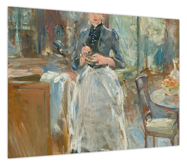 Obraz - Berthe Morisoti, In the Dining Room, reprodukcje (70x50 cm)