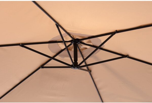 Beżowy parasol ogrodowy ø 300 cm Happy Sun – Bonami Essentials