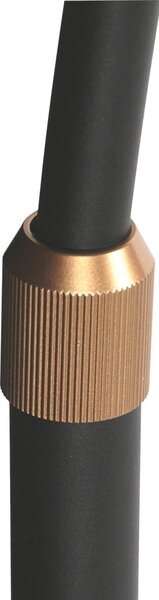 Steinhauer Lampa łukowa - lampa stojąca Ringlux, możliwość ściemniania, czarny, salon / jadalnia, metal, nowoczesny