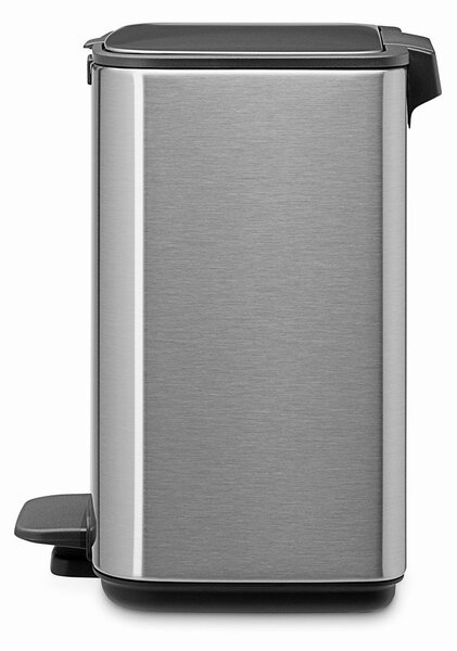 Stalowy kosz na śmieci z pedałem w kolorze matowego srebra 4 l Bo – Brabantia